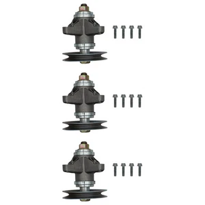 3 Pack Deck Spindle Fits MTD Fits Cub Cadet LT1050 SLT1554 918-04129B 50 54 Inch - Picture 1 of 10