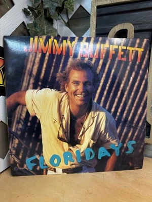 JIMMY BUFFETT Floridays LP 1986 MCA-5730 Lyric Liner VG+/VG - Image 1 of 4