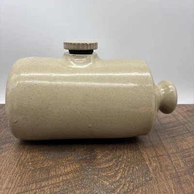 Vintage Pearson’s Chesterfield stoneware bed warmer - Image 1 of 4