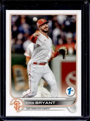 2022 Topps 1st Edition Kris Bryant #86 Giants - Image 1 of 2