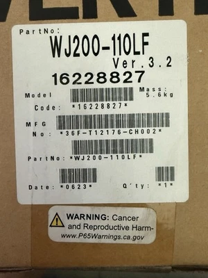 Hitachi  WJ200-110LF AC Drives Inverter/VFD - Image 1 of 2