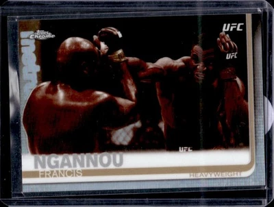 2019 Topps Chrome UFC Francis Ngannou Sepia #55 - Image 1 of 2