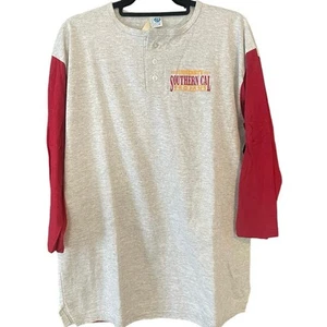 Vintage 90s University of Southern California Trojans Single Stitch Shirt Medium - Picture 1 of 3