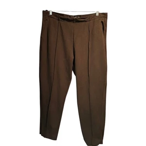Everlane Black Ponte Pants Size 2XL Casual Work Office Comfy Everyday Stretchy - Picture 1 of 11