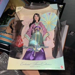 Disney Mattel Spring Blossom Mulan Collector Doll Enchanted Seasons Collection - Picture 1 of 1