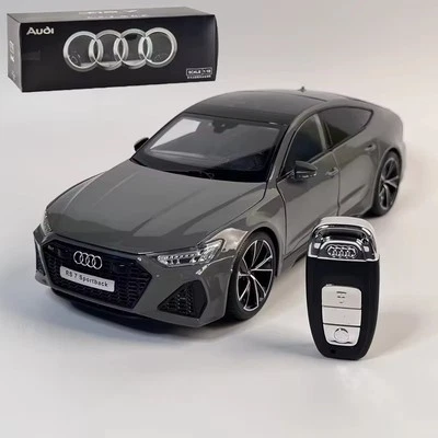 Modellino auto 1:18 Audi RS7 Sportback Grigia Telecomando Lega Pressofusa - Immagine 1 di 4