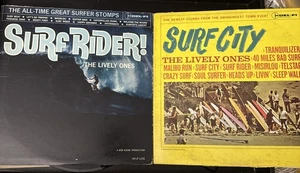 THE LIVELY ONES SURF RIDER City 1963 US DEL-FI MONO LP vinyl album Lot - Picture 1 of 12