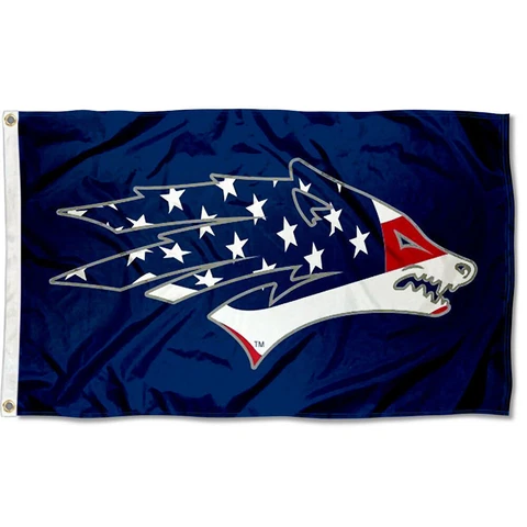 Nevada Wolfpack USA Flag Patriotic Flag Large 3x5 Cover