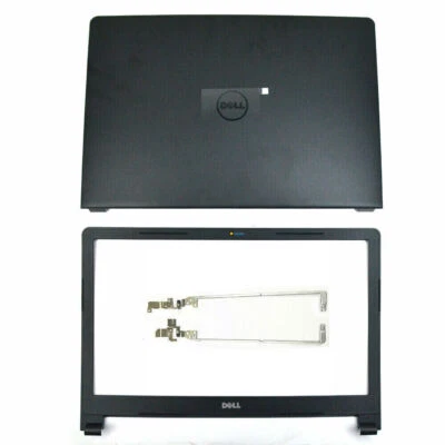 New Dell Inspiron 15" 15-3000 3567 3565 LCD back Cover Case&Front Bezel Hinges  - Image 1 of 4