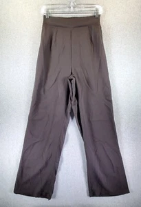 Nasty Gal Collection schwarze transparente Stretch-Taille weites Bein Überziehhose Größe 2 - Bild 1 von 7
