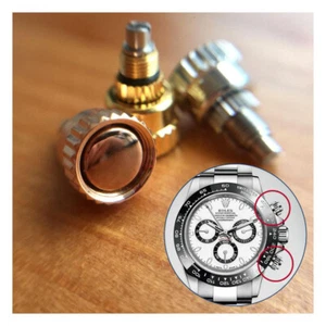 Nuevo Reloj Corona Acero Empujador para Rolex Daytona Reloj Cronógrafo Automático - Imagen 1 de 8