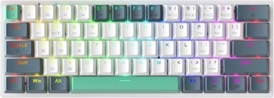 Teclado mecánico para juegos K500 B61 inalámbrico, 60% mecánico, anti-fantasma, - Imagen 1 de 2