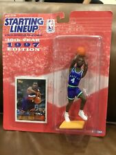 NBA Basketball Michael Finley (1997) Starting Lineup Kenner Figure Dallas Mavs 