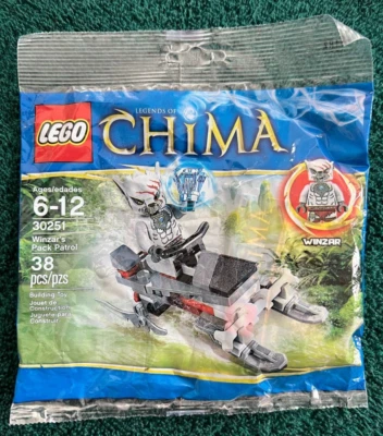 Lego Chima 30251 Winzar's Pack Patrol Polybag ~ NEW - Image 1 of 2