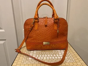 Brahmin Vivian Satchel Purse - Dusty Orange - Picture 1 of 9