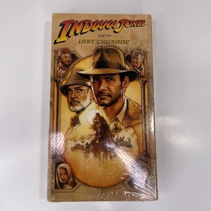 RARE GRAIL!!! Indiana Jones And The Last Crusade (VHS, 1989) Brand New Sealed - Picture 1 of 12