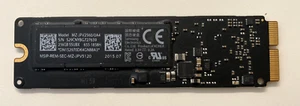 Apple Samsung SSD 256GB MZ-JPV2560/0A4, M.2 2280, PCIe 3.0 (NVMe) MacBook A1502 - Photo 1/2