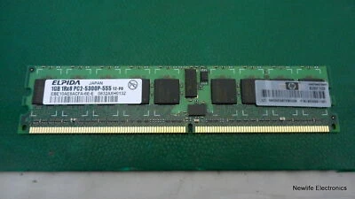 HP 488608-001 1GB PC-5300 DDR2 SDRAM Server Memory 487004-061 - Image 1 of 3