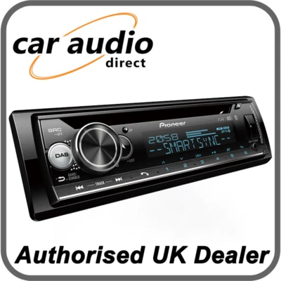 Pioneer DEH-S720DAB CD Tuner DAB Radio USB AUX Input Apple & Android Compatible - Image 1 of 2