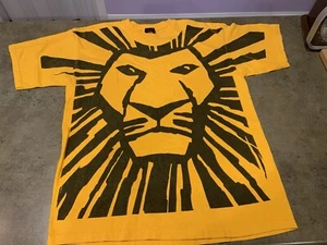 Disney The Lion King Broadway Musical All Over Print T-Shirt Youth XL - Picture 1 of 7