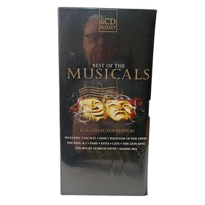 Best of the Musicals 6CD Boxset Collector Edt. Music Theatre Broadway Brand New - Picture 1 of 13