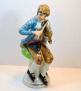 Vintage Victorian Porcelain Figurine Boy Sagaofluck - Picture 1 of 4