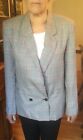 Vintage JASON PRECOTT Business Ladies Rayon Plaid Suit,  skirt & jacket