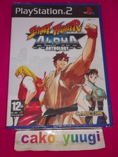 Street fighter alpha anthology sony ps2 new in blister tres spoil