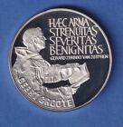 Niederlande 1990 Silbermünze Geert Groote 25 ECU ca. 25g Ag925 PP