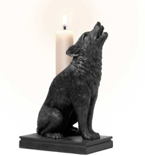 Ulula Noctis - Wolf Candlestick Holder, Ornament Gothic, Alchemy England