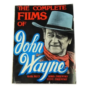 The Complete Films of John Wayne Paperback Cover Book Western Cowboy - Imagen 1 de 11