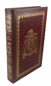 Edmund Hillary High Adventure ✎ SIGNED ✎ Leather Easton Press SEALED + COA - Picture 1 of 4