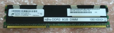 Fujitsu CA07295-E233 Micron MT36JSZF1G72PZ-1G4D1AD 8GB 2Rx4 DDR3 PC3-10600R RAM - Image 1 of 4