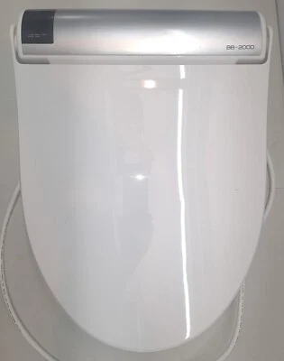 Asiento de inodoro bidé eléctrico Bemis BioBidet Bliss BB-2000, alargado Foto 1 de 4