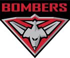 Stickers - (B7) (Tiny Small) Afl Bombers X 2 Pieces