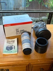 Canon EF 70-200mm f/4 L IS USM Lens [Near Mint] From Japan Tested Fast Shipping - Picture 1 of 6