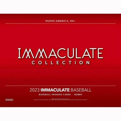 2023 Panini Immaculate Baseball Hobby BOX factory sealed 23PABIC - Image 1 of 4