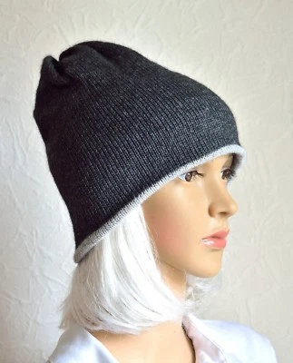 Sombrero unisex hecho a mano 100% cachemir Foto 1 de 4