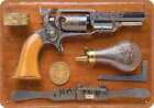 Metal Sign - Gun Art - 1855 Colt Sidehammer Revolver -- Vintage Look