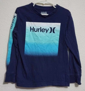 Hurley Boys size 6 Long-Sleeve T-Shirt Hurley Logo - Picture 1 of 4