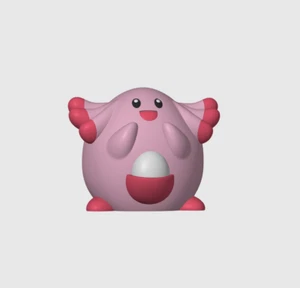 Chansey Chibi Cute Pokemon Figure Gift - Picture 1 of 6