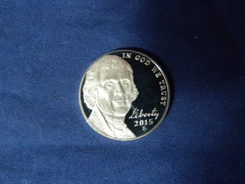 2015 S Jefferson Nickel Gem Proof Cover
