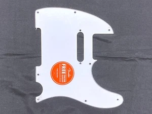 Fender Squier Affinity Tele PICKGUARD BLANCO 3 CAPAS Cuello Pastilla Montaje ~ Telecaster - Imagen 1 de 14