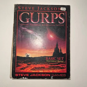 GURPS Basic Set Third Edition Revised RPG Steve Jackson Games SJG 3rd Edition - Picture 1 of 4