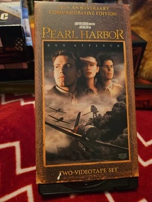 Pearl Harbor (VHS, 2001, 2-Tape Set, 60th Anniversary Commemorative Edition - Image 1 of 4