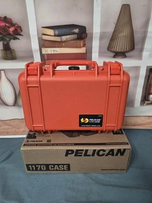 Estuche Pelican 1170 con espuma Pick And Pluck (naranja) EMS Foto 1 de 4