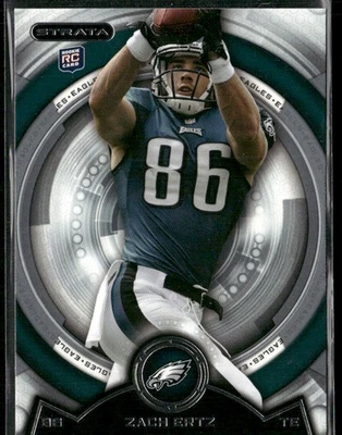 Zach Ertz Rookie RC 2013 Topps Strata Philadelphia Eagles - Image 1 of 2