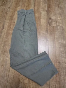 Haggar Clothing Pure Cotton Mens Green Trousers Chino Waist 34 Leg 31 Used - Picture 1 of 11
