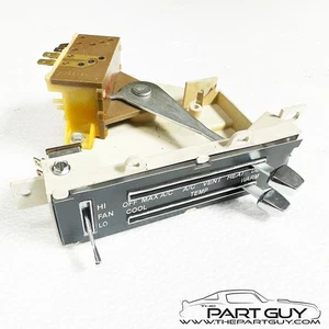 RBLT 73-74 Charger Roadrunner A/C Heater Control ORIG KNOBS AC Air Conditioning - Picture 1 of 10