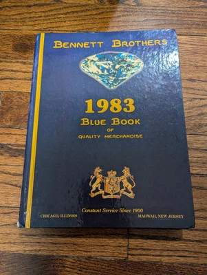 1983 BENNETT BROTHERS, INC. BLUE BOOK OF QUALITY MERCHANDISE HARDCOVER CATALOG  - Image 1 of 4